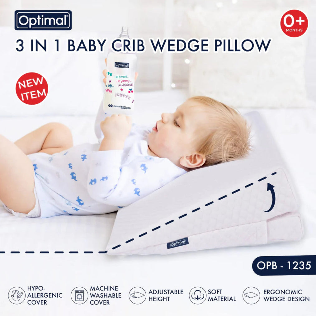 Child Pillow In Crib Optimal Baby Crib Wedges Pillow In