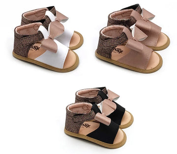 SANDALS WITH BOW AND VELVET 17-18-19