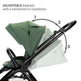 Venice adjustable backrest 3 positions