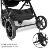 Venice rear wheels synchronised brake