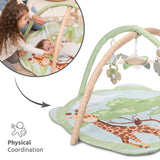 Lorelli Safari Friends Playmat features