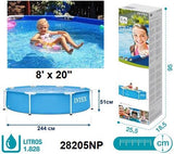 Pool Metal Frame 244 x 51 cm