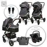 Baby Stroller ALBA PREMIUM SET 3in1