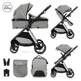 ASPEN 3in1 Stroller transformable seat with Car seat