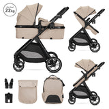ASPEN 3in1 Stroller transformable seat with Car seat