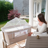 Crib MILLIE  Bedside NEXT TO ME