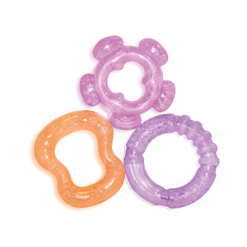 Water filled teethers 3 pieces