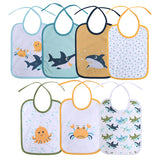 Bibs Set 7 pieces Double With Ties