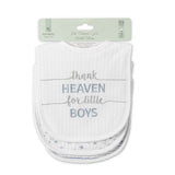 Bib NATURAL 3 pcs. with Velcro