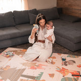 Double-sided Children THERMO PLAY MAT 120-180cm Foldable