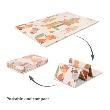 Lorelli Double-sided Children THERMO PLAY MAT 120-180cm Foldable