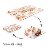 Double-sided Children THERMO PLAY MAT 120-180cm Foldable