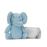 NAPPY blanket with toy 90x75 cm