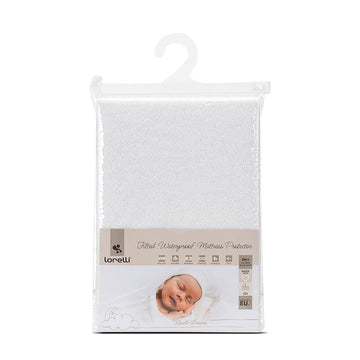 Lorelli Fitted waterproof mattress protector 60/120+20