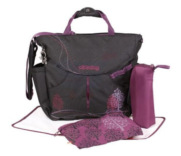 Diaper Bag Dahoma Sumo Big Bag Black, Purple