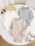1 piece Turtleneck Long Sleeve Bodysuit