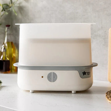 Super Steam Advanced Electric Steriliser, White
