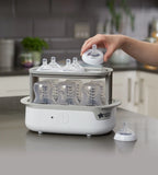 Super Steam Advanced Electric Steriliser, White