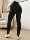 Comfortable Black Maternity Leggings