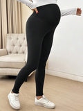 Comfortable Black Maternity Leggings