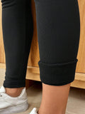 Comfortable Black Maternity Leggings