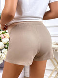 Maternity Adjustable Waist Slant Pocket Shorts