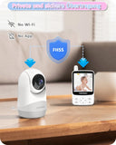 HelloBaby 4.0'' Video Baby Monitor