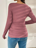Maternity Wrap Knot Long Sleeve