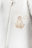 Cute Car Cotton Baby Quilted Overalls 0-9m