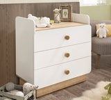 NATURA BABY DRESSER WITH DESK