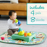 Baby Sensory Stack Toy: Super Soft 1st Building Blocks