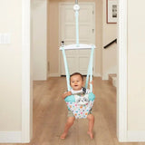 2-in-1 Music & Lights Doorway Jumper – Raccoon