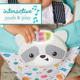 2-in-1 Music & Lights Doorway Jumper – Raccoon