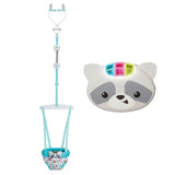 2-in-1 Music & Lights Doorway Jumper – Raccoon