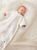Comfortable White Coral Fleece  Sleeping Bag