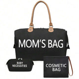 3pcs Travel Tote Bag With Shoulder Strap