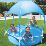 Metal Frame Canopy Metal Frame Pool - 1.83x0.38 m