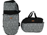 Smart Patterned Set of 2 Carrycot-Bag