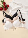 Maternity Contrast Lace Bra Underwear