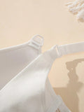 Maternity Contrast Lace Bra Underwear