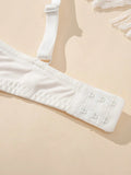 Maternity Contrast Lace Bra Underwear