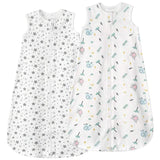 2pcs Baby Large Space Sleeping Bag, 0.5 Tog