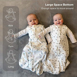 2 Pcs Baby Sleeping Bag 0.5 Tog 0-6/6-12/12-18m