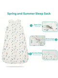 2 Pcs Baby Sleeping Bag 0.5 Tog 0-6/6-12/12-18m