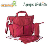 Sumo Diaper Bag Scribbles Red