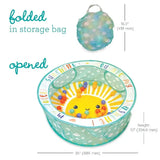 Pop-Up Ball Pit – 50 Colorful Balls – Easy Setup & Storage