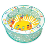 Pop-Up Ball Pit – 50 Colorful Balls – Easy Setup & Storage
