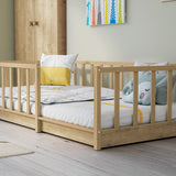 MOCHA FLOOR BED (90X190 cm)