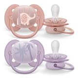 Philips Avent Ultra Soft Pacifier 0-6M GIRL