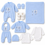 Newborn Velvet Gift Set 10-Piece – 3-6M